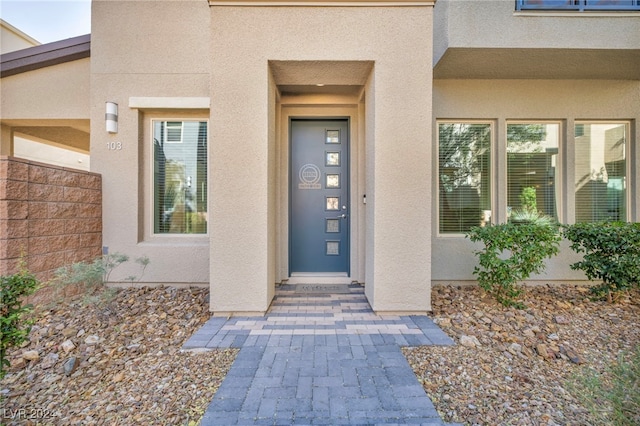 view of property entrance