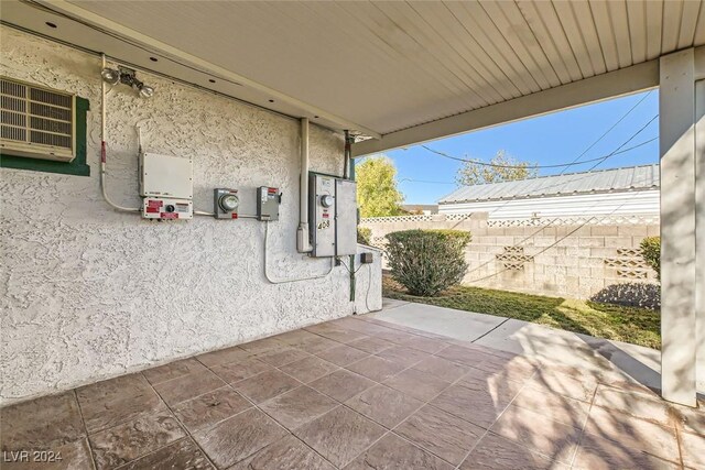 408 Rossmoyne Ave, North Las Vegas, NV 89030 - view of patio with fence