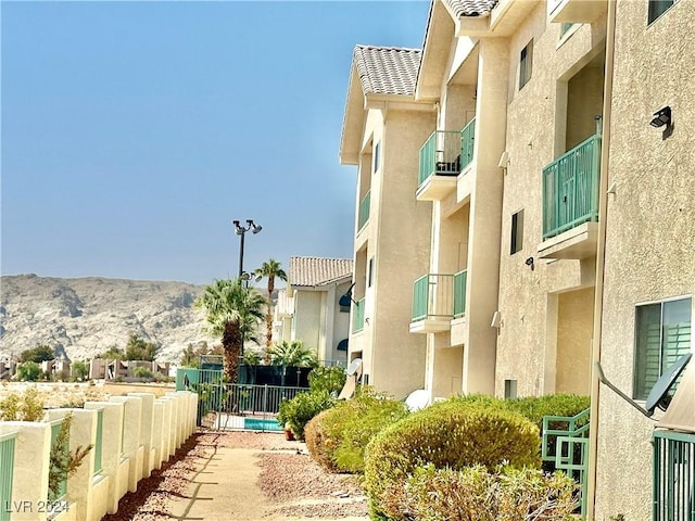 3550 Bay Sands Dr Unit 2082, Laughlin, NV 89029 - view of property with fence and a mountain view