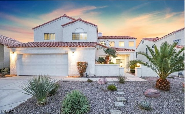 view of mediterranean / spanish-style home