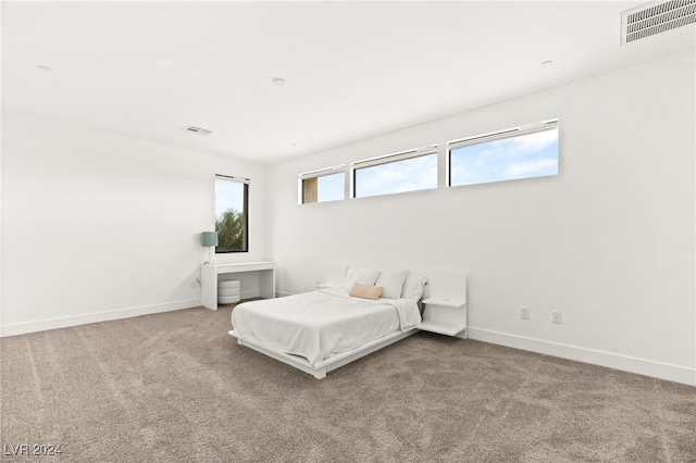 unfurnished bedroom with carpet flooring