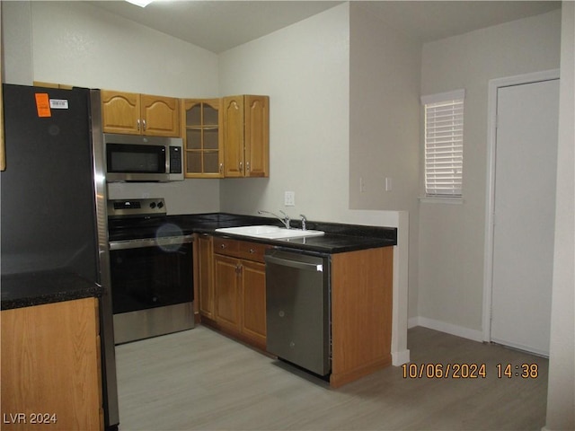 kitchen featuring sink and stainless steel appliances