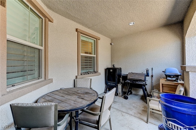 view of patio / terrace featuring grilling area