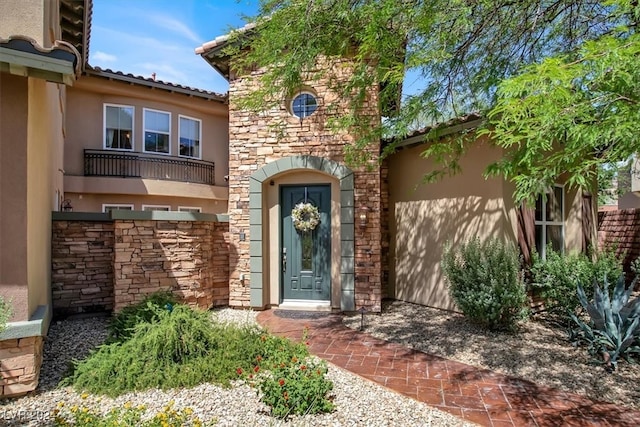 view of property entrance