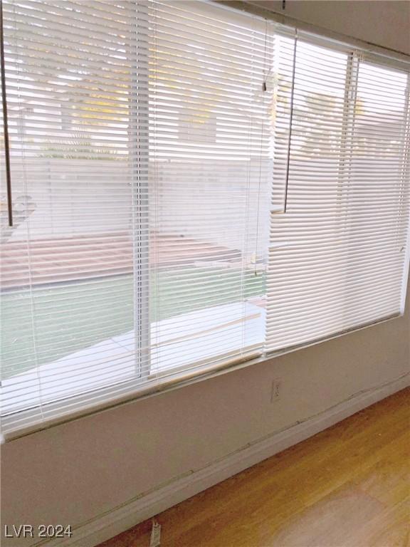 room details with hardwood / wood-style floors