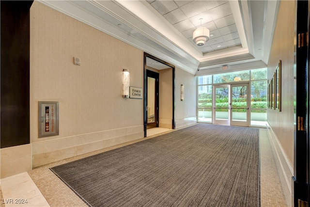 view of community lobby