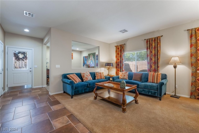 view of living room