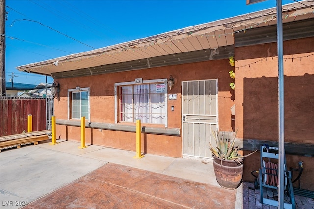 exterior space featuring a patio