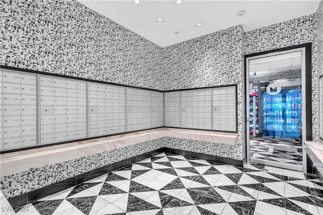 4471 Dean Martin Dr Unit 606, Las Vegas, NV 89103 - view of home's community featuring mail area and recessed lighting