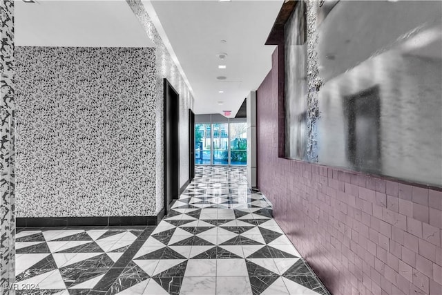 4471 Dean Martin Dr Unit 606, Las Vegas, NV 89103 - hall featuring tile patterned floors