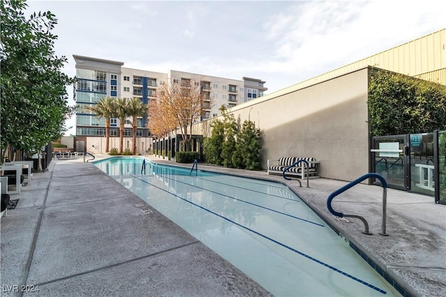4471 Dean Martin Dr Unit 606, Las Vegas, NV 89103 - community pool featuring a patio area