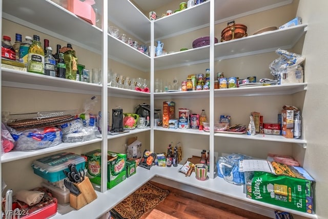 view of pantry