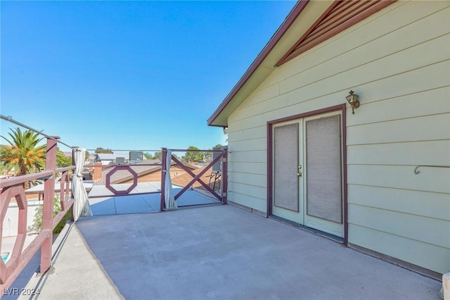 4020 Shadow Wood Ave, Las Vegas, NV 89121 - view of patio / terrace featuring a balcony