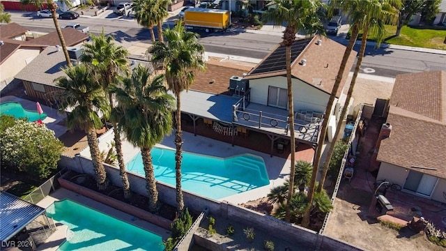 4020 Shadow Wood Ave, Las Vegas, NV 89121 - view of subject property with a pool area