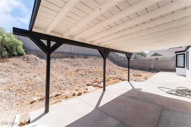 view of patio / terrace