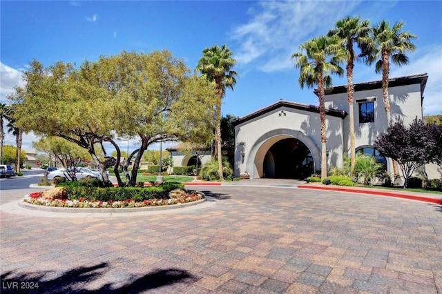 view of mediterranean / spanish home