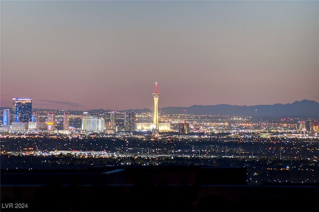 view of city with a mountain view