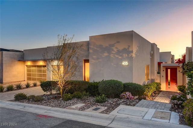 view of adobe home