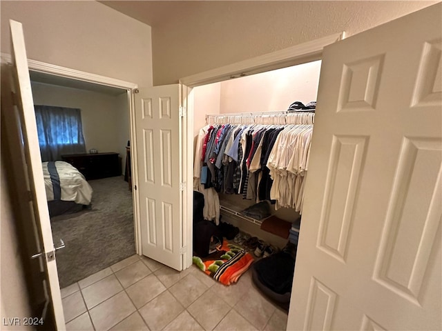 view of closet