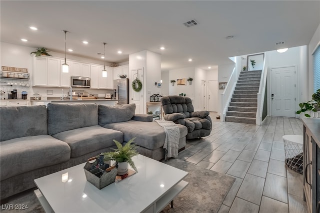 view of living room