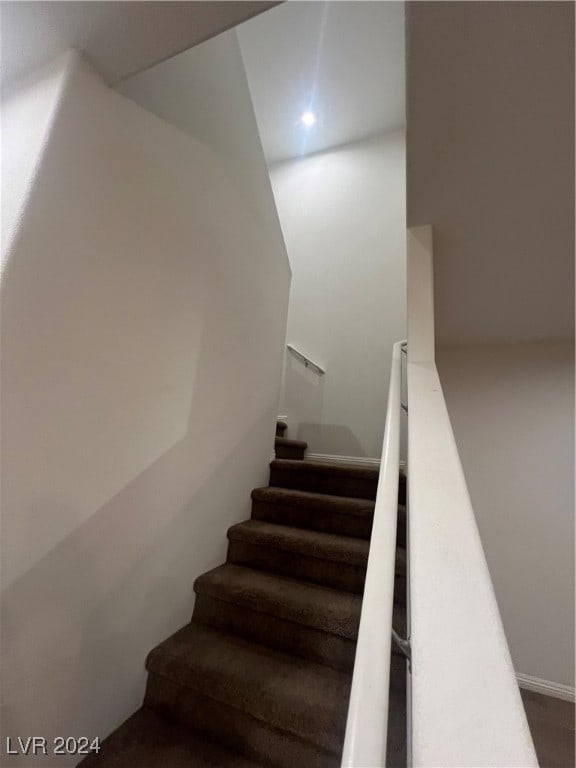 view of staircase