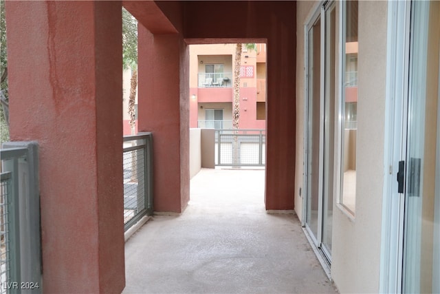 view of hallway