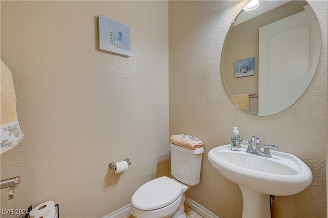 bathroom with toilet