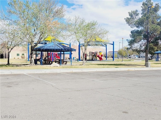 view of communal playground