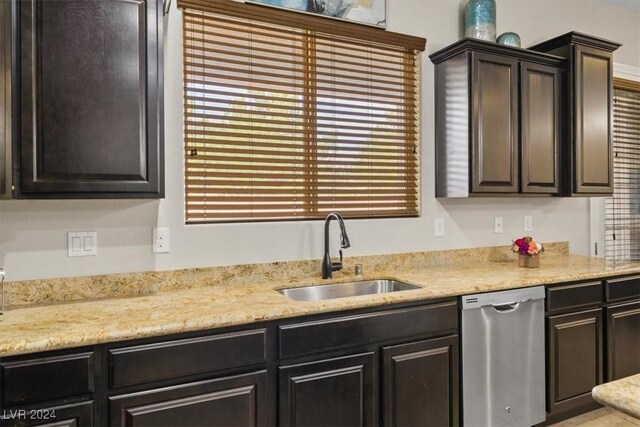 kitchen featuring sink and stainless steel dishwasher