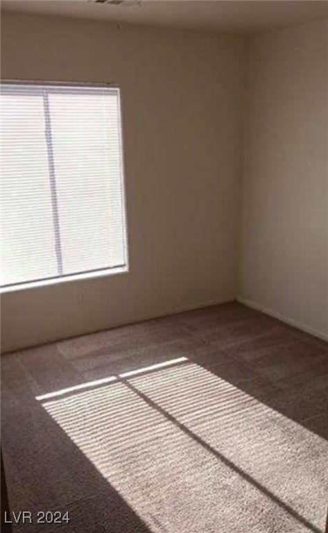 spare room with carpet