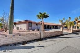 view of ranch-style home