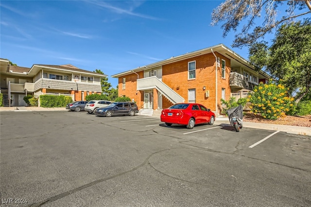 view of car parking