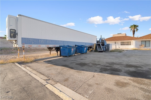 view of vehicle parking