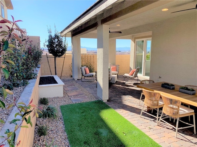 view of patio