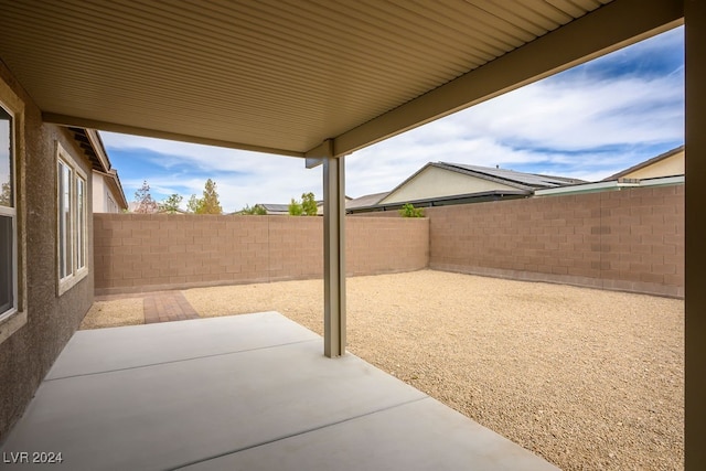 view of patio