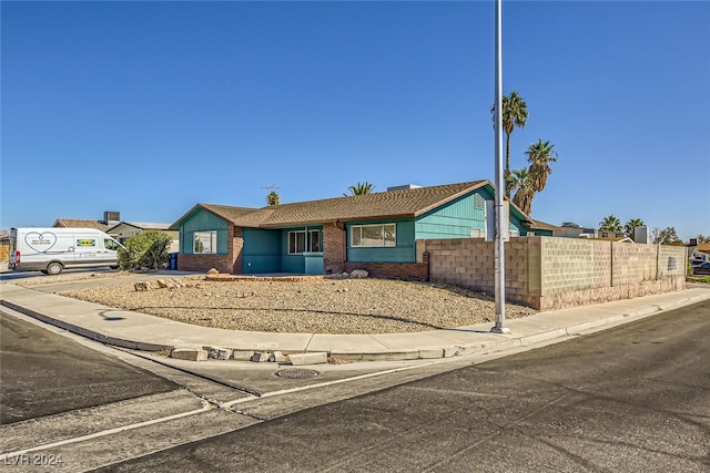 view of ranch-style house