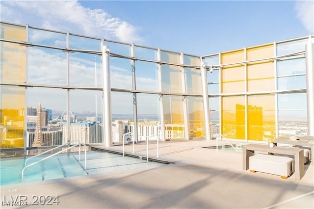 view of swimming pool