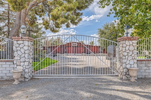 view of gate