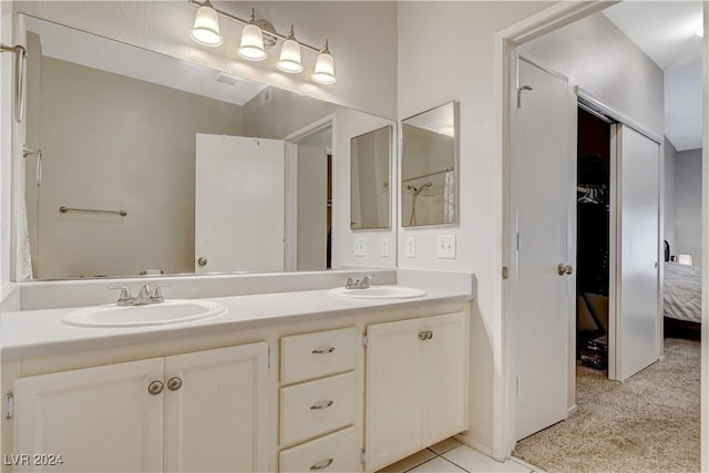 4810 Black Bear Rd Unit 202, Las Vegas, NV 89149 - full bathroom with double vanity and a closet