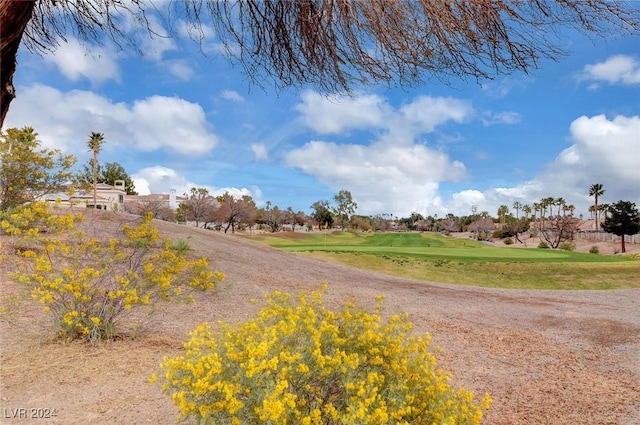 4810 Black Bear Rd Unit 202, Las Vegas, NV 89149 - view of dirt / gravel road featuring view of golf course