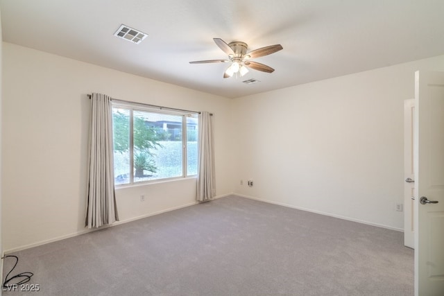 7625 Fieldfare Dr, North Las Vegas, NV 89084 - unfurnished room featuring ceiling fan, carpet flooring, and baseboards