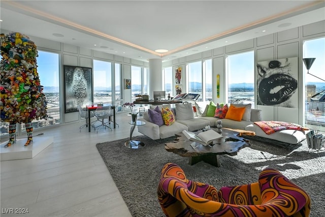 view of living room