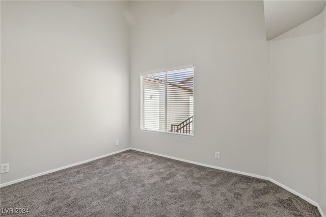 spare room featuring carpet flooring