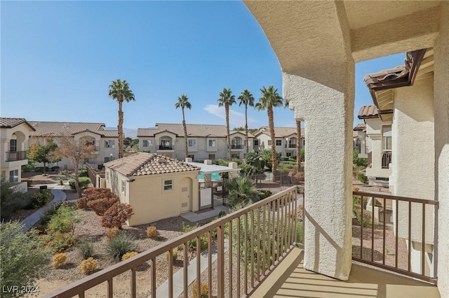4811 Black Bear Rd Unit 201, Las Vegas, NV 89149 - balcony with a residential view
