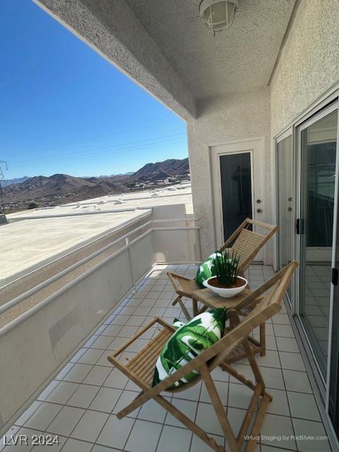 491 Marina Cv, Boulder City, NV 89005 - balcony with a mountain view
