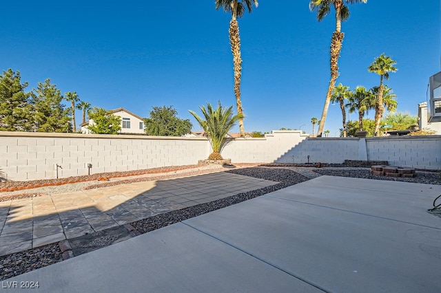 view of patio