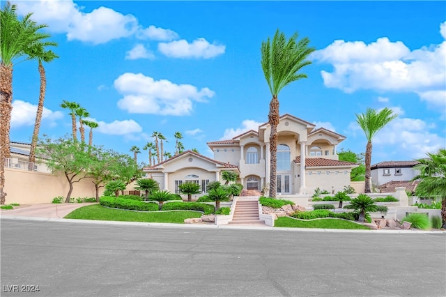 view of mediterranean / spanish-style house