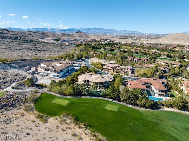 31 Eagles Landing Ln, Las Vegas, NV 89141 - aerial perspective of suburban area with a mountain backdrop