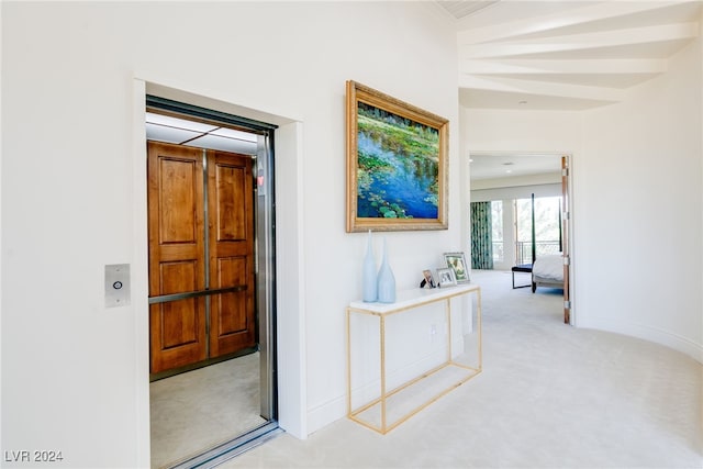 31 Eagles Landing Ln, Las Vegas, NV 89141 - hall with carpet floors