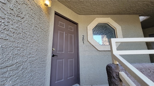 view of property entrance